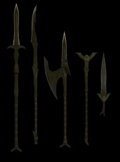 Elven weapons