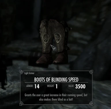 Boots of Blinding Speed Item