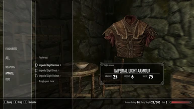 English Strings for Skyrim - Inventory Example