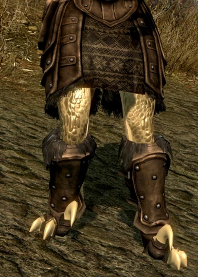 Compatible with Argonian Raptor Feet
