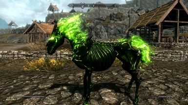 Lime-Green Flames