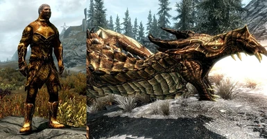 Alternate Mask and Skin for Elder Dragon