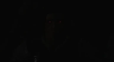 The eyes in as dark a part as i could find - ENB
