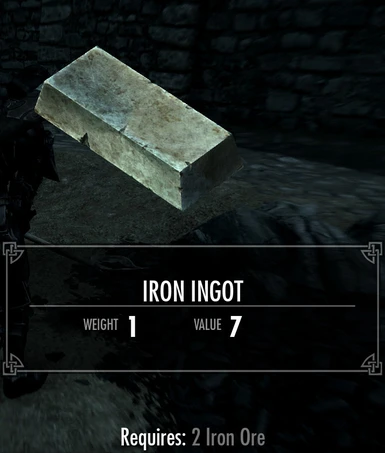 Iron Ingot Recipe change