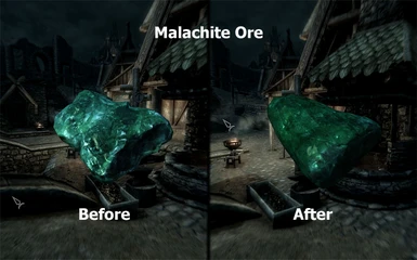 Malachite Ore change