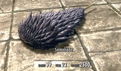 Samehada And Swords From Naruto By Jabus And Tyrelh At Skyrim Nexus Mods And Community