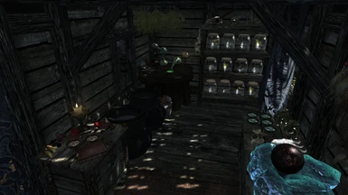 inside the alchemists shack