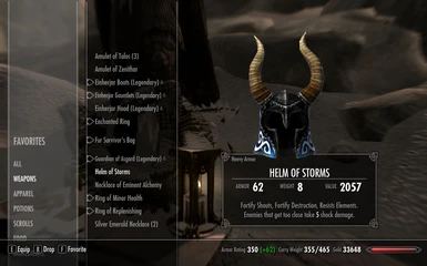 Helm in inventory