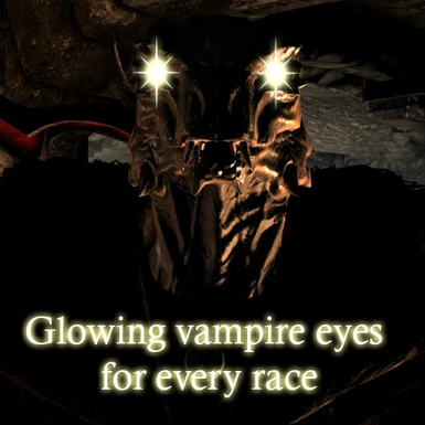 Dawnguard Glowing Vampire Eye Fix - All Races