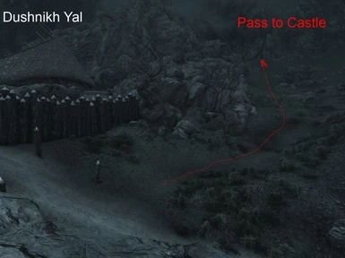 How to find the pass to the castle