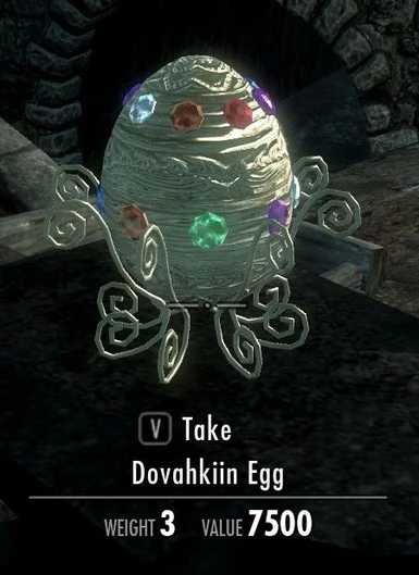 Dovahkiin Faberge Egg v2