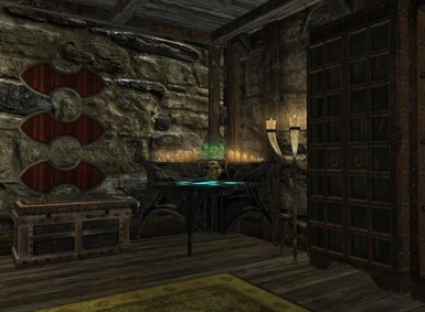 enchanters chest and bookcase