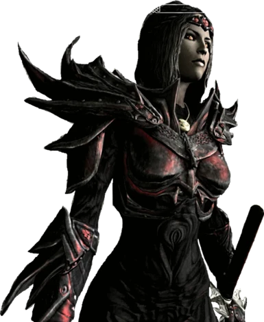 Daedric Female Armor Re-Imagined - Including Standalone