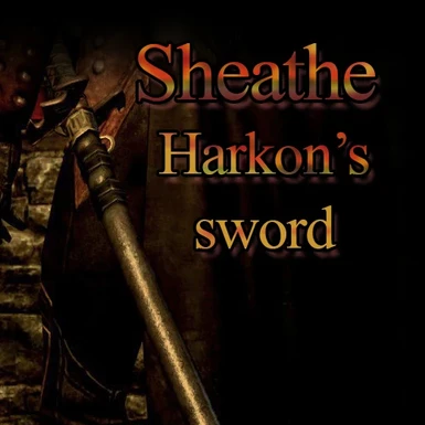 Sheathe Harkon sword