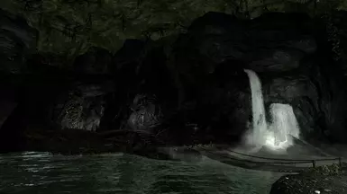 Working on the natural feel of the cave