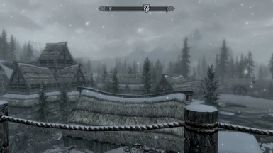 Overview of Morthal from Balcony of Morthal Weapon Storage