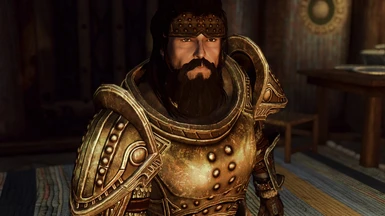 With one of the Book of UUNP mod dwarven armor variants