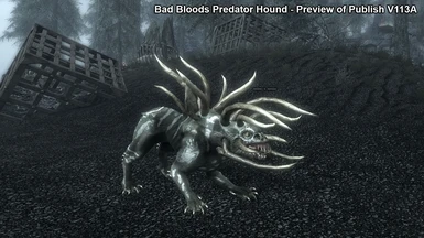 Bad Bloods tribal Predator Hound - V113A