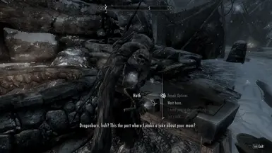 Not Even The Dragonborn Scares Him
