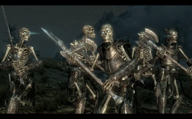 Skeleton Knight - rusty