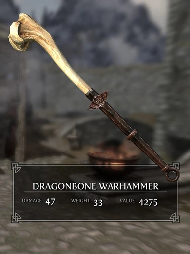 Dragonbone Warhammer