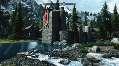 View from outside of Riverwood