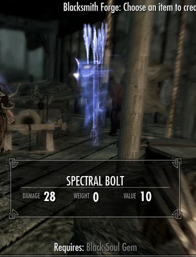 Spectral Bolt Crafting