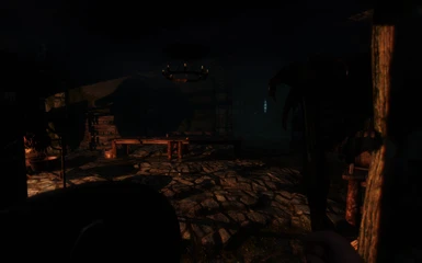 Inside a fort with dynamic shadows mod