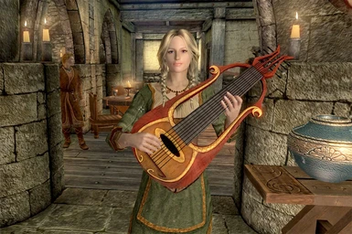 Vilja and her lute by Seyheb