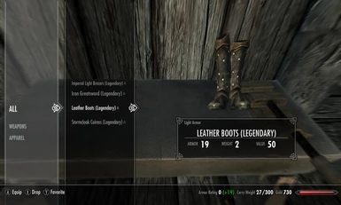 Legendary Imperial Boots