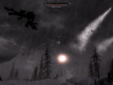 Nightmare moon aerial combat