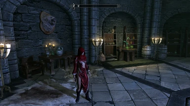 Red with Silver Nocturnal Robe - Updated Version