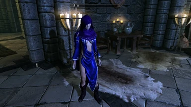 Blue Nocturnal Robe 
