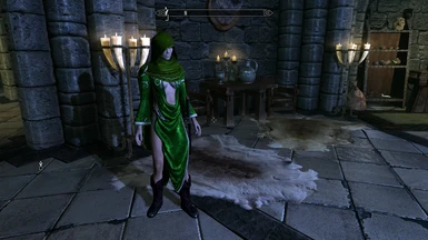 Green Nocturnal Robe 