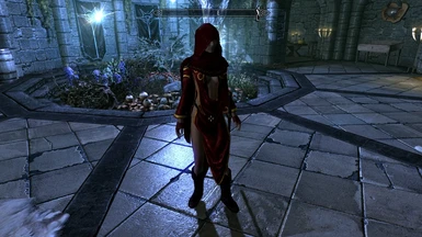 Red Nocturnal Robe 
