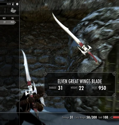 Elven Great Wings Blade