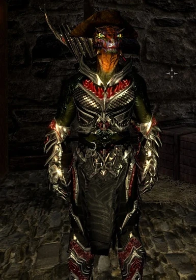 Heavy set with Daedric Armor and Weapon Improvements textures