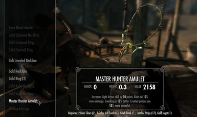 Master Hunter Amulet