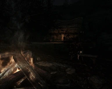 Romantic Campfire