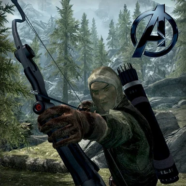 The Avengers Hawkeye Arrows and Bow