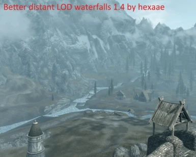 Comparison 1 with Better distant LOD waterfalls by hexaae