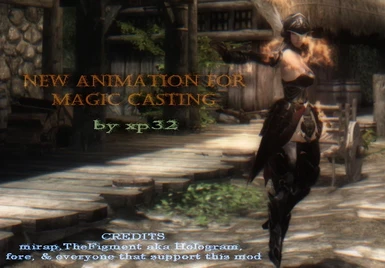 New Animation for Magic Casting