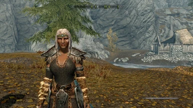 Selene in Ancient Nord Chainmail