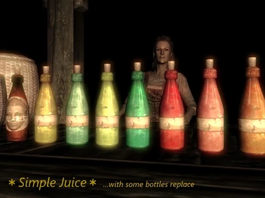 Simple Juice - with some bottles replace