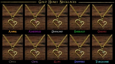 Gold Heart Chains