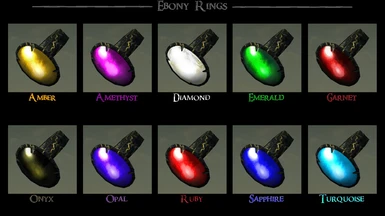 Ebony Rings