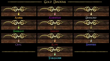 Gold Diadems