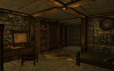 Schlafzimmer - Bibliothek