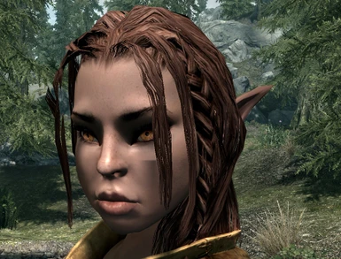 Ciwen the Elf Witch and her Staff of Nonsense at Skyrim 