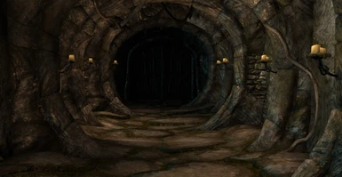 Markarth dungeon inside view